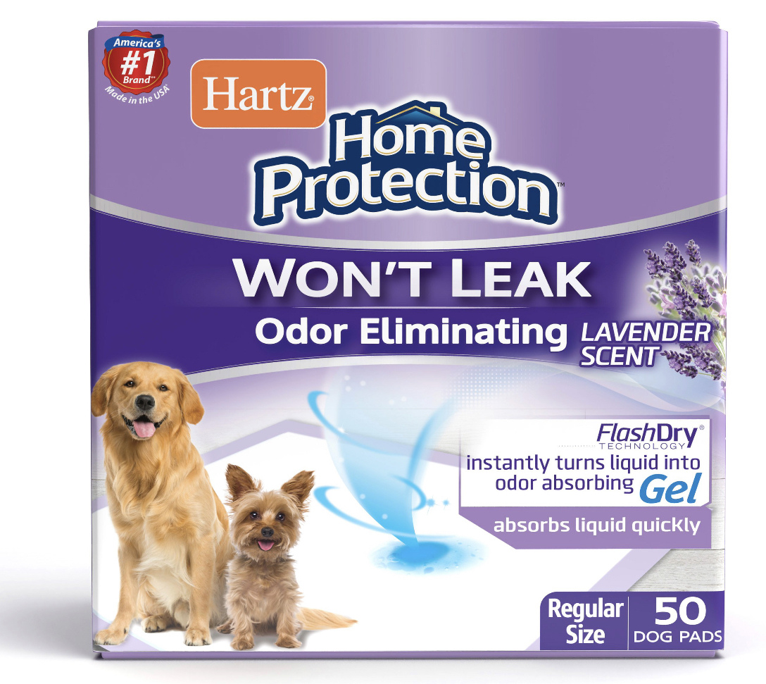 Hartz Home Protection Lavender Puppy Pads